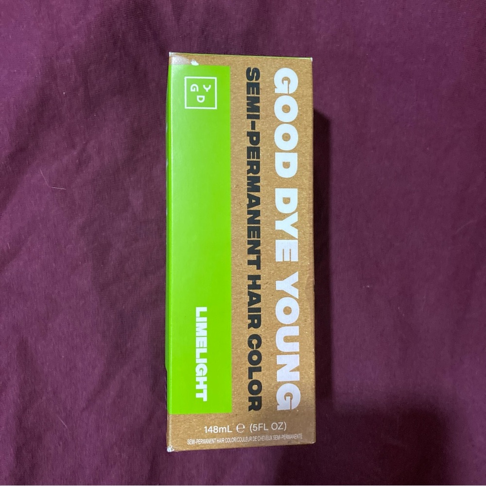 Good Dye Young Semi-Permanent Hair Dye (5oz, Limelight)
